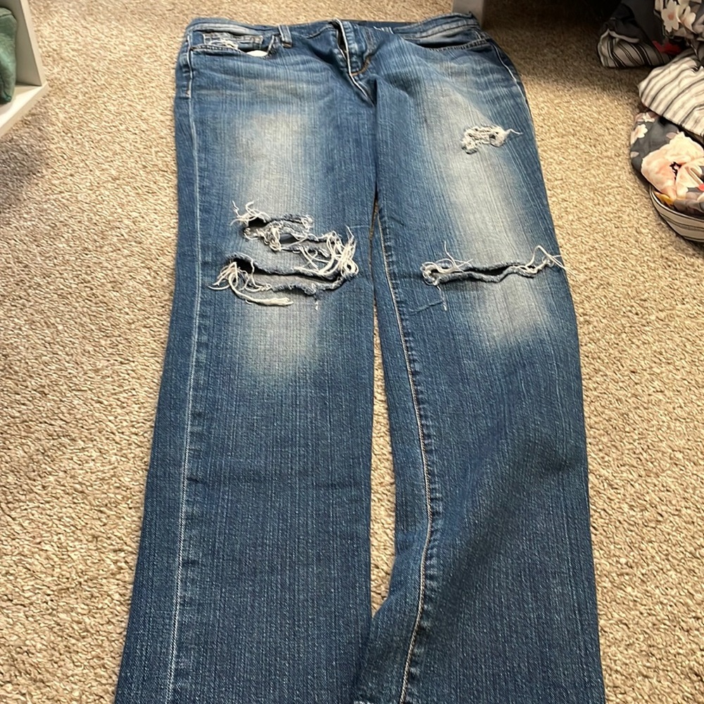 Joes jeans size 30 ripped jeans